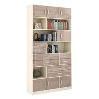 Стеллаж в комплекте Либерти-31 Глянец дуб молочный / капучино