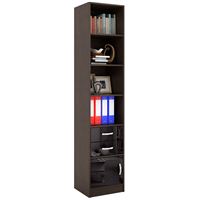 Стеллаж в комплекте Либерти-42 Глянец венге / чёрный