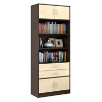 Стеллаж в комплекте Либерти-51 Глянец венге / бежевый