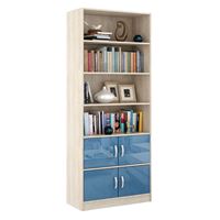 Стеллаж в комплекте Либерти-52 Глянец дуб сонома / синий