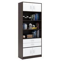 Стеллаж в комплекте Либерти-51 венге / белый