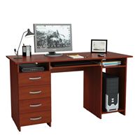 Стол письменный Милан-6П (0120) орех итальянский