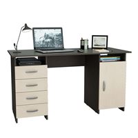 Стол письменный Милан-7 (0120) венге / дуб молочный