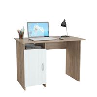 Стол письменный Милан-8 (0120) дуб сонома / белый