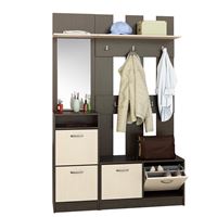 Прихожая Ольга-3 венге / дуб молочный