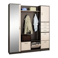 Прихожая Ольга-8 венге / дуб молочный