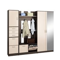 Прихожая Ольга-9П венге / дуб молочный