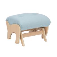 Пуф-глайдер Эстет натуральное дерево/ткань Melva 70