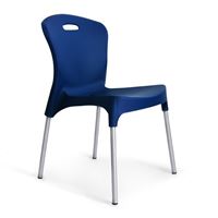 Стул пластиковый XRF-065-AB  Emy blue